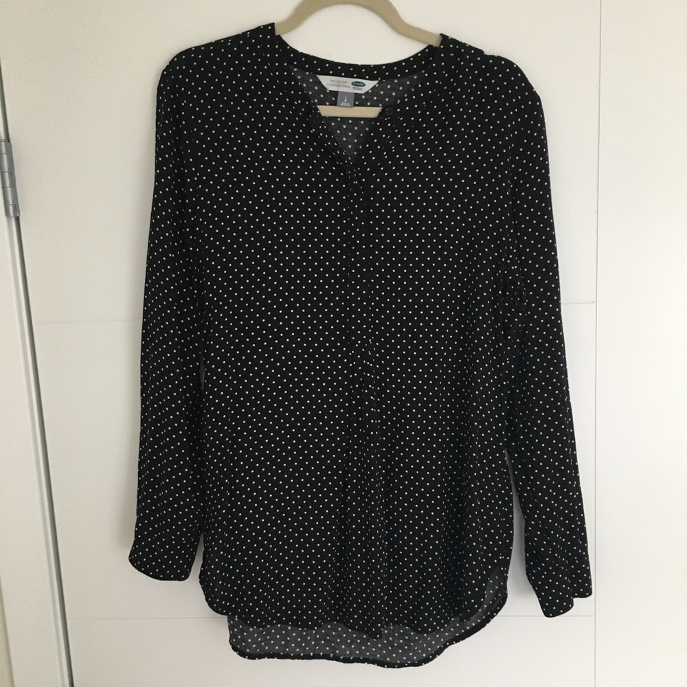 Polka Dot “The Tunic Shirt” Old Navy